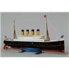 Image 1 : CONTEMPORARY TIN W/UP TITANIC SHIP.
