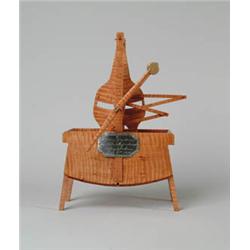 EXTREMELY RARE PATENT MODEL:  AMORY DAVIDSON LITTLETON MASSACHUSETTS WASHING MACHINE JUNE 11TH 1839.