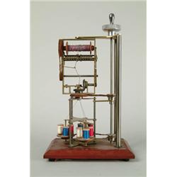 PATENT MODEL:  JOHN A. PECKHAM CORDAGE MACHINE.