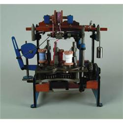 PATENT MODEL:  WILLIAM TUNSTILL BRAIDING MACHINE.