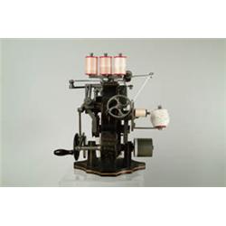 PATENT MODEL:  E.P. CURTISS KNITTING MACHINE FOR MAKING BULLION FRINGE.