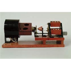 PATENT MODEL:  H.T. JENNINGS CHARLES S. COLLIER & THOMAS P. HOWE CORDAGE MACHINERY.