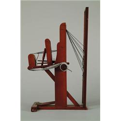 PATENT MODEL:  J.L. WEAVER MAKING BONNET BINDING.