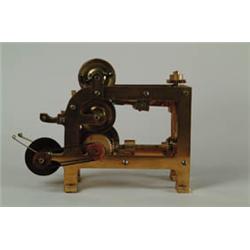 PATENT MODEL:  W. H. WALTON MACHINE FOR MAKING PAPER COLLARS. 
