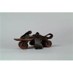 PATENT MODEL:  G.R. STILLMAN ROLLER SKATE.