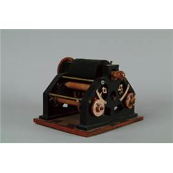 PATENT MODEL:  F. BAYLIES G. P. SLADE & J.M. SLADE CALICO PRINTING MACHINE.