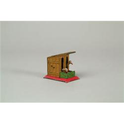 PENNY TOY FEEDING GEESE.