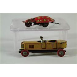 GROUP OF 2 PENNY TOYS.