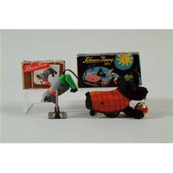 LOT OF 2 SCHUCO ANIMALS IN O.B.