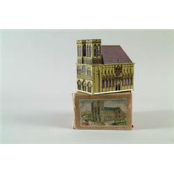 MUSICAL TIN CATHEDRAL IN OB.