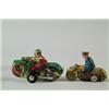 Image 1 : LOT OF TWO TIN MOTORCYCLES.