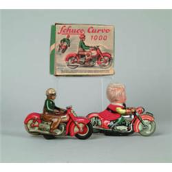 LOT OF 2 SCHUCO MOTORCYCLES.