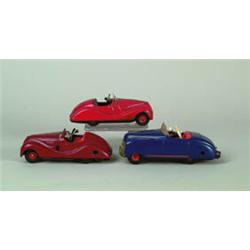 LOT OF 3 SCHUCO CARS.
