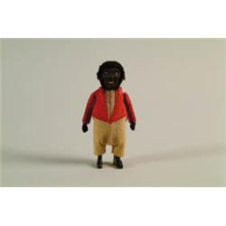 RARE VIBRATING SCHUCO NEGER MONKEY.