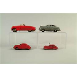 COSMOPOLITAN LOT OF 4 SCHUCO TYPE CARS. 