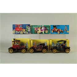 LOT OF 3 MODERN SCHUCO "OLD TIMER" CARS.