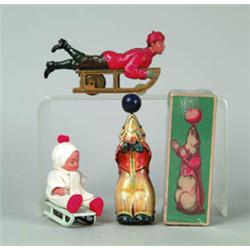 LOT OF 3 MECH. GERMAN TOYS.