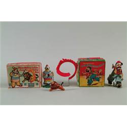 LOT OF 2 T.P.S. CLOWN TOYS W/ORIG. BOXES.