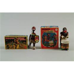 LOT OF 2 BLACK T.P.S. TOYS W/OB.