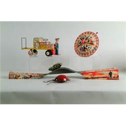 LOT OF 4 MISC. W/UP TOYS.