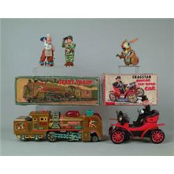 LOT OF 5 MISC. JAPANESE TOYS.