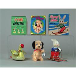 LOT OF 6 W/UP TOYS WITH ORIG. BOXES.