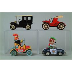 LOT OF 10 JAPANESE TIN VEHICLES.