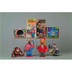 LOT OF 8 JAPANESE TOYS W/O.B.