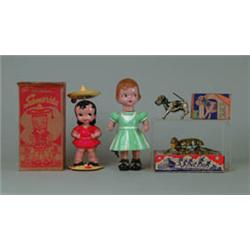 LOT OF 5 AMERICAN MECH. TOYS.