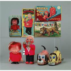 LOT OF 8 W/UP TOYS W/ORIG. BOXES.