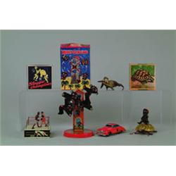 LOT OF 5 GERMAN W/UP TOYS.