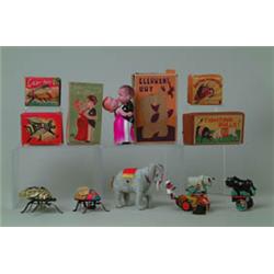 LOT OF 6 EARLIER JAPANESE TOYS IN OB.