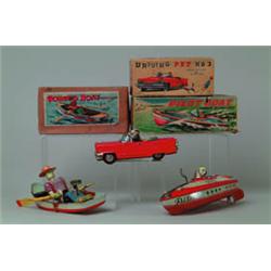 LOT OF 3 QUALITY JAPANESE TOYS W/OB. 