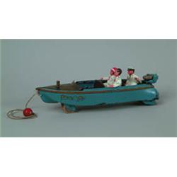 RARE HUBLEY CI "PENN YAN" SPEEDBOAT.