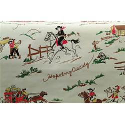 HOP-A-LONG CASSIDY WINDOW SHADE.