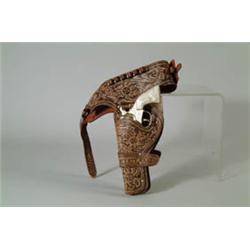 TV'S "WYATT EARP" GUN & HOLSTER SET.