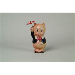MARX PORKY PIG W/UMBRELLA.