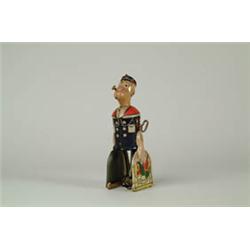 CHEIN POPEYE WITH PARROT CAGES.