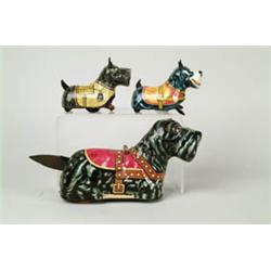 LOT OF 3 MARX SCOTTIE DOGS.