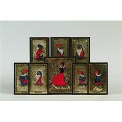 SNOW WHITE & 7 DWARVES FOIL PLAQUES
