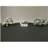 Image 1 : (2) Star Wars Figures with Speeder Bikes.