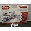 Image 2 : Star Wars Clone Wars Clone Trooper and Barc Speeder Bike.