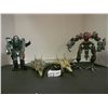 Image 1 : (4) Transformers Figures all Decepticons.