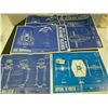 Image 1 : Star Wars vehicle blueprints.