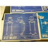 Image 3 : Star Wars vehicle blueprints.