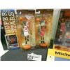 Image 2 : Michael Jordan Poster Book and Collectible Figures.
