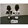 Image 2 : (2) NFL Oakland Raiders Bobble Heads