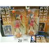 Image 2 : (15) NBA Superstars Collectible Figures with Cards: