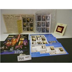 Star Wars Postage Stamps: