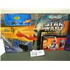 Image 2 : (2) Star Wars Micro Machines Action Sets. Darth Vader/Bespin and Bob Fett/Cloud City 1996.